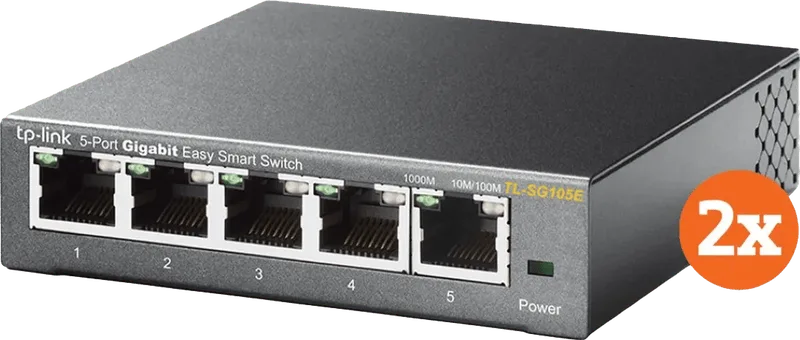 TL-SG105E Duo Pack de TP-Link – photo produit