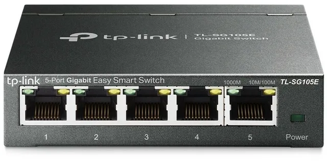 TL-SG105E - Netwerk Switch - Smart managed - 5 poorten