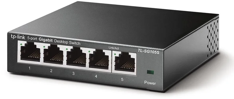 TL-SG105S - Netwerk Switch - Unmanaged von TP-Link in Schwarz – Produktfoto
