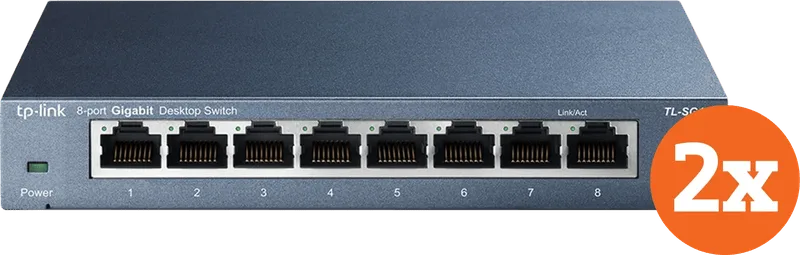 TL-SG108 Duo Pack by TP-Link – product photo
