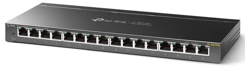 TL-SG116E TL-SG116E Netwerk switch 16 poorten 1 GBit/s de TP-Link – photo produit