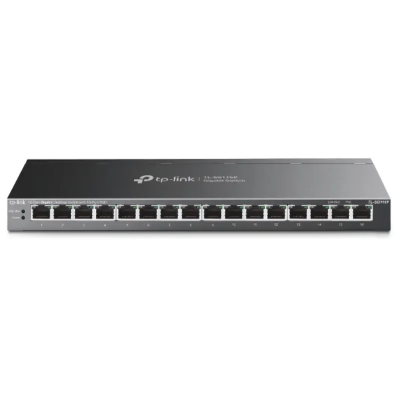 TL-SG116P TL-SG116P V1 Netzwerk Switch 32 Gbit/s van TP-Link – productfoto