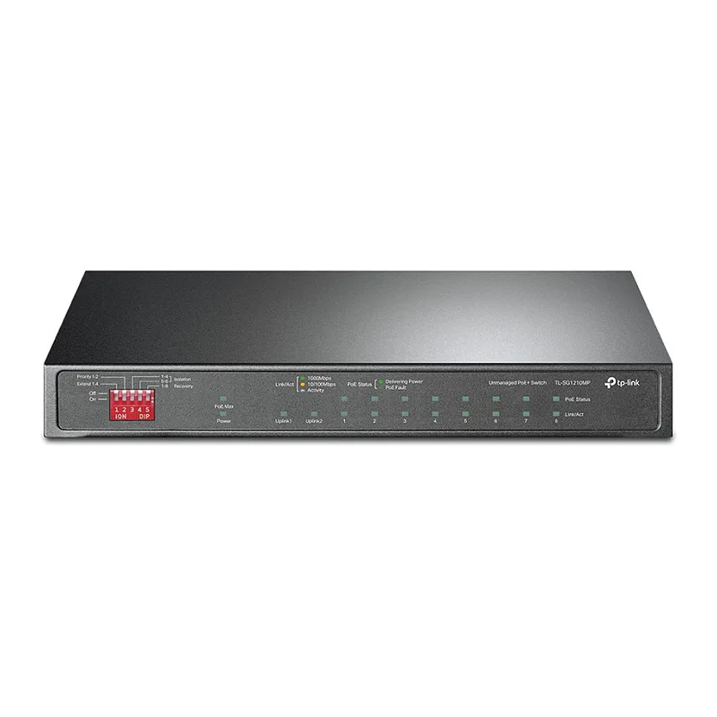 TL-SG1210MP network switch by TP-Link – product photo