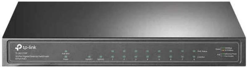 TL-SG1210P - Netwerk Switch - PoE de TP-Link en Noir – photo produit