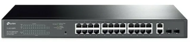 TL-SG1428PE - Netwerk Switch - Managed - PoE de TP-Link en Blanc – photo produit
