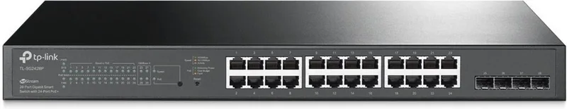 TL-SG2428P - Netwerk Switch - PoE von TP-Link in Schwarz – Produktfoto