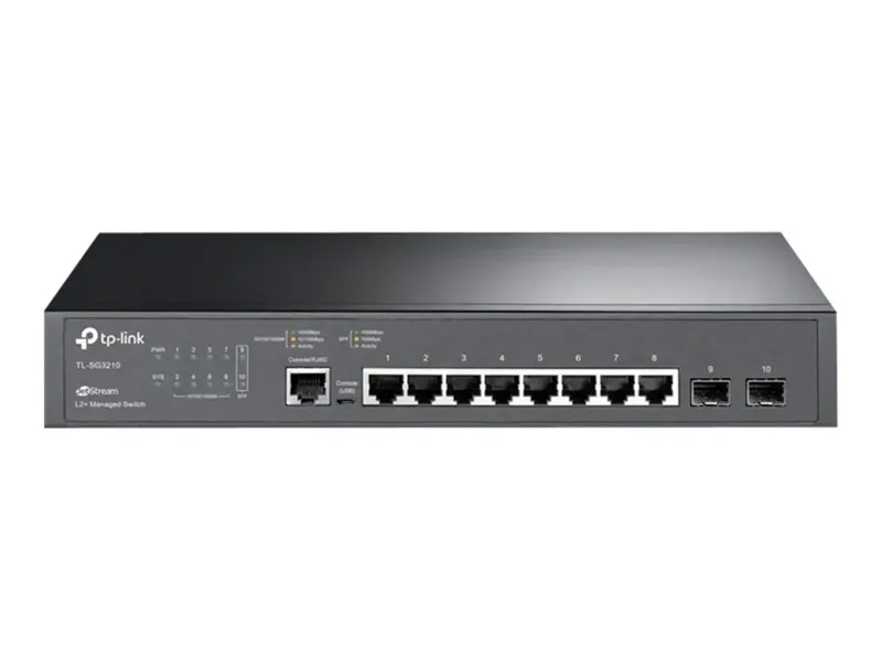 TL-SG3210 TL-SG3210 Netzwerk Switch 8 + 2 Port 20 GBit/s från TP-Link – produktbild