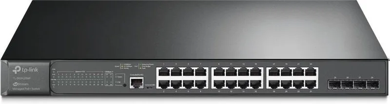 TL-SG3428MP - Netwerk Switch - Managed - PoE de TP-Link en Noir – photo produit