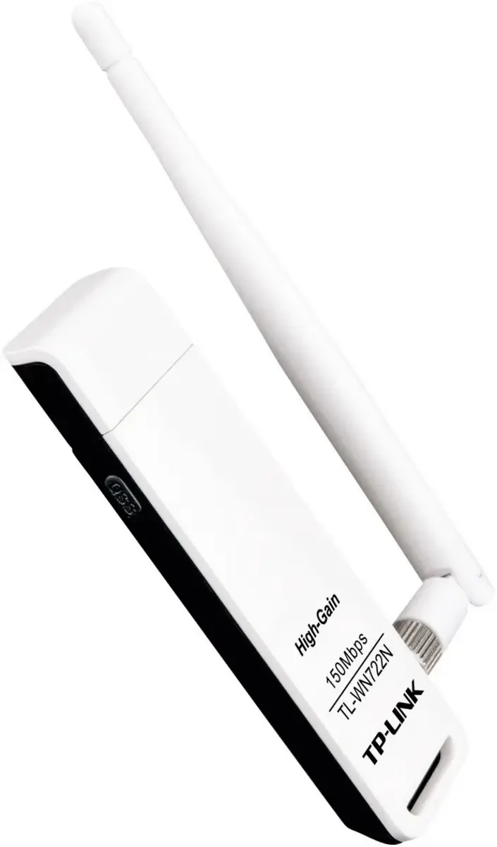 TL-WN722N WiFi-stick USB-A 2.0 150 MBit/s van TP-Link – productfoto