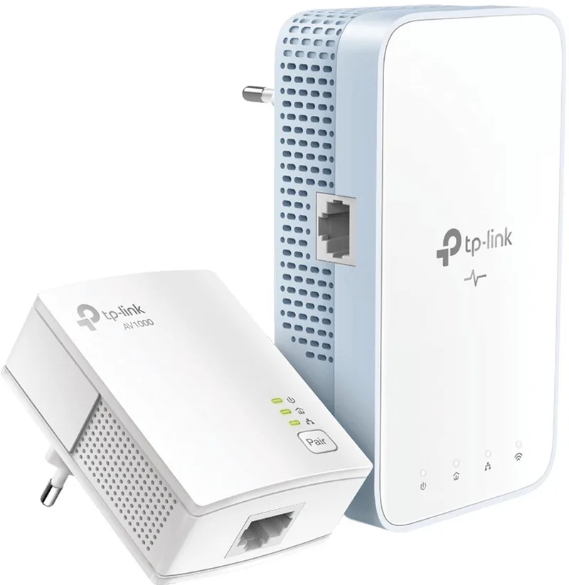 TL-WPA1000 KIT PowerLine-netwerkadapter 1000 Mbit/s Ethernet LAN Wifi Wit från TP-Link i Vit – produktbild