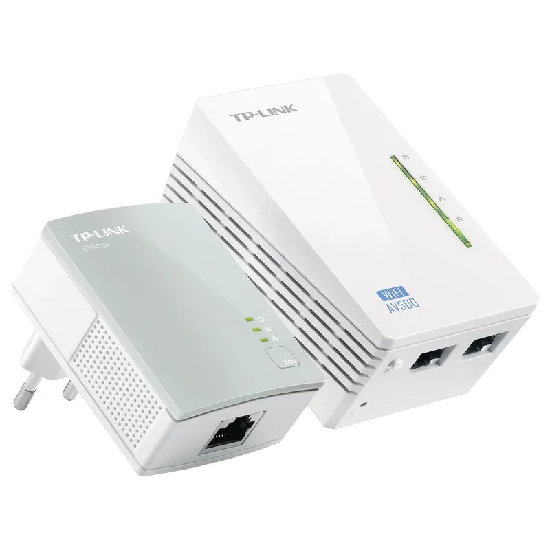 TL-WPA4220 KIT AV600 Powerline WLAN 2er KIT (2x LAN) by TP-Link – product photo