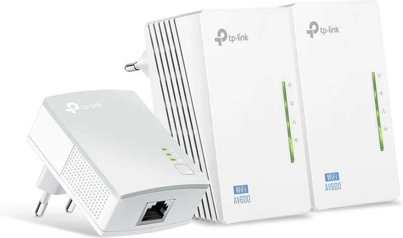 TL-WPA4220 T KIT - Powerline adapter - AV600 - 3 Stuks de TP-Link en Blanc – photo produit