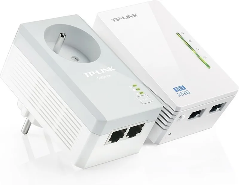 TL-WPA4225 KIT - Wifi Powerline - 2 stuks - BE von TP-Link in Weiß – Produktfoto