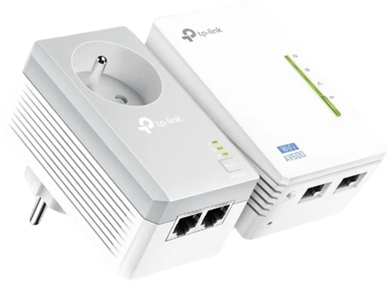 TL-WPA4225 KIT - Wifi Powerline - 2 stuks - NL de TP-Link en Blanc – photo produit
