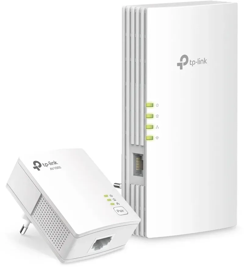 TL-WPA7817 KIT PowerLine-netwerkadapter 1000 Mbit/s Ethernet LAN Wifi de TP-Link en Blanc – photo produit