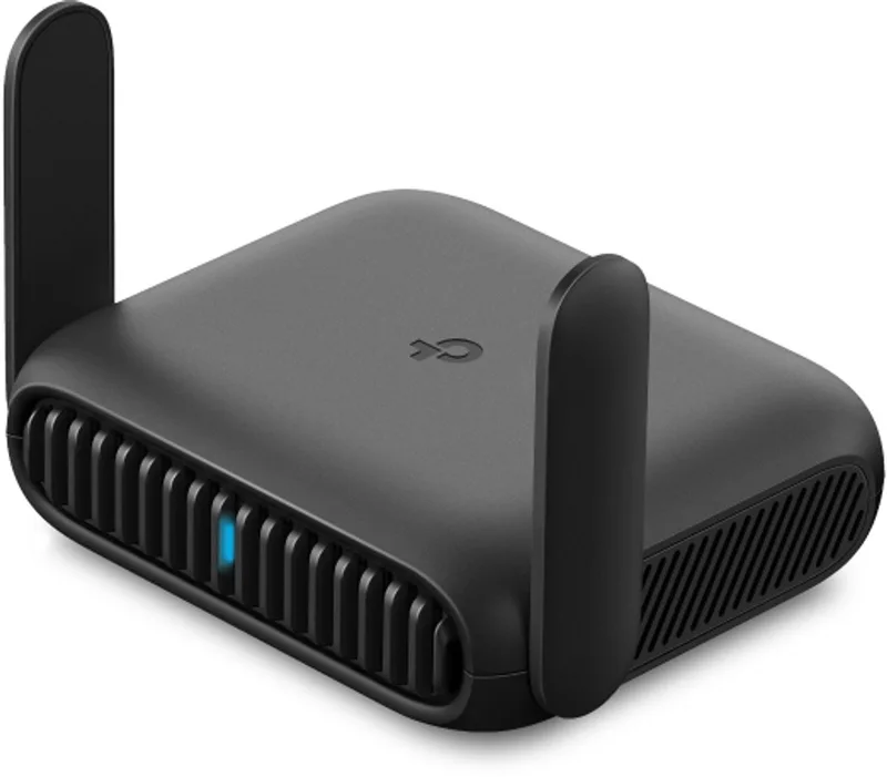 TL-WR1512X - AX1500 wifi 6 reisrouter - Portable Router - Ethernet Dual-band (2.4 GHz / 5 GHz) van TP-Link in Zwart – productfoto