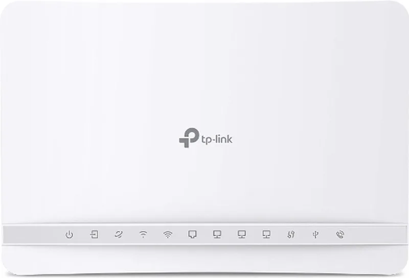 Wi-Fi 6 Internet Box 4 draadloze router Gigabit Ethernet Dual-band (2.4 GHz / 5 GHz) van TP-Link in Wit – productfoto