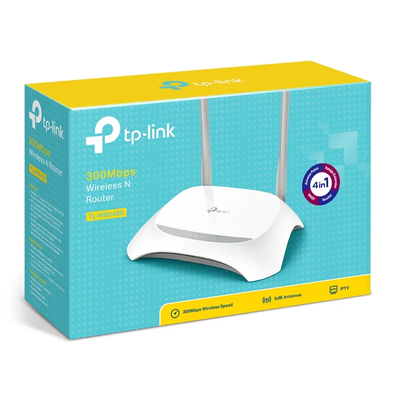 WL-Router TL-WR840N (300MBit) V7.2 by TP-Link – product photo