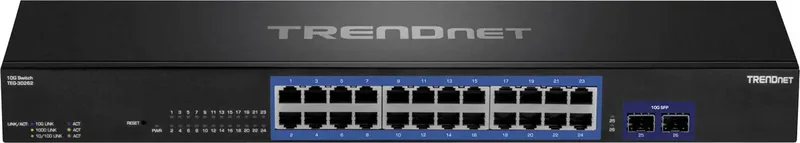 TEG-30262 TEG-30262 Netwerk switch von TRENDnet in Schwarz – Produktfoto