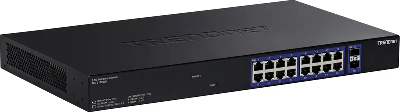 TEG-3182WS TEG-3182WS Netwerk switch 10 GBit/s by TRENDnet in Black – product photo