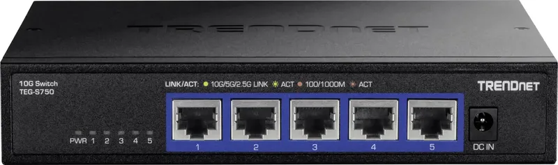TEG-S750 TEG-S750 Netwerk switch 10 GBit/s von TRENDnet – Produktfoto