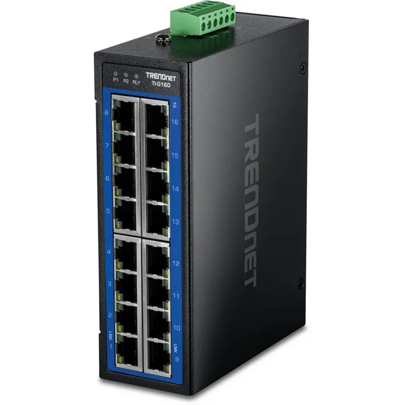 TI-G160 TRENDnet TI-G160 16-Port Gigabit Switch Netwerk switch by TRENDnet – product photo