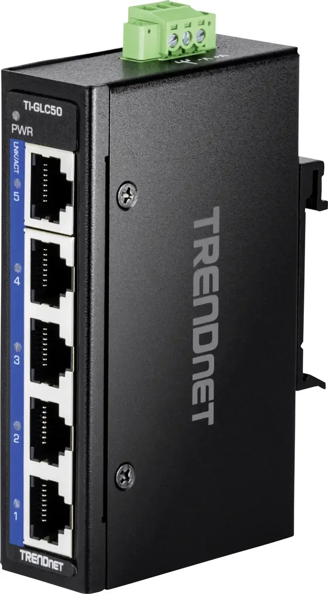 TI-GLC50 TI-GLC50 Netwerk switch 10 GBit/s von TRENDnet in Schwarz – Produktfoto