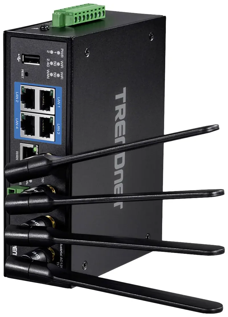 TI-W100 WLAN Router 5 GHz van TRENDnet – productfoto
