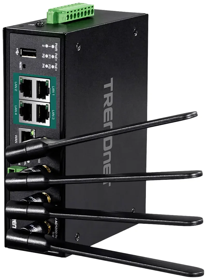 TI-WP100 WiFi-router 1167 MBit/s de TRENDnet en Noir – photo produit