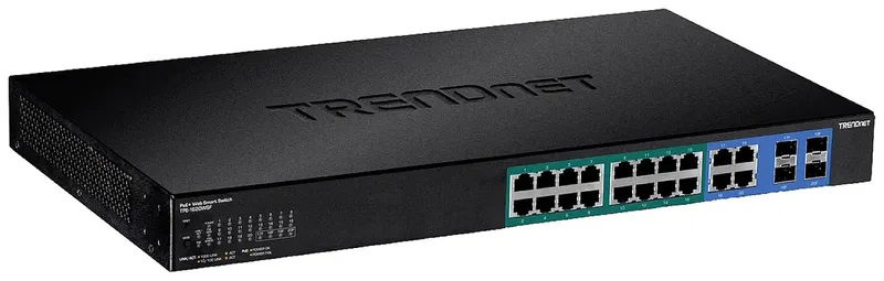 TPE-1620WSF TPE-1620WSF Netwerk switch 10 / 100 / 1000 MBit/s PoE-functie de TRENDnet en Noir – photo produit