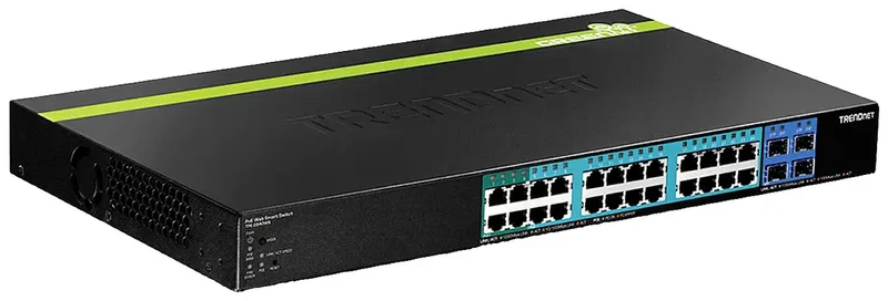 TPE-2840WS TPE-2840WS Netwerk switch 10 / 100 / 1000 MBit/s PoE-functie från TRENDnet i Svart – produktbild