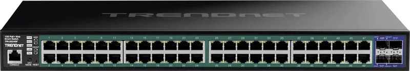 TPE-3524SF TPE-3524SF Netwerk switch 176 Gbit/s de TRENDnet en Noir – photo produit