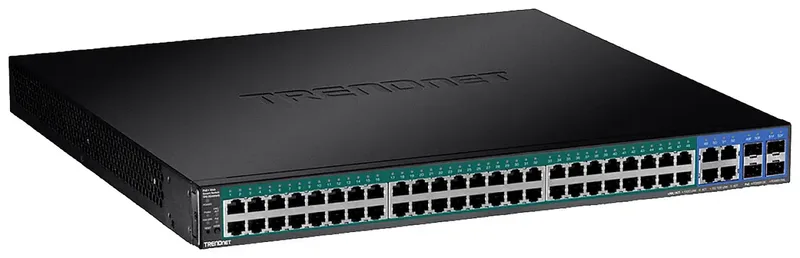 TPE-5048WS TPE-5048WS Netwerk switch 104 Gbit/s PoE-functie de TRENDnet en Noir – photo produit