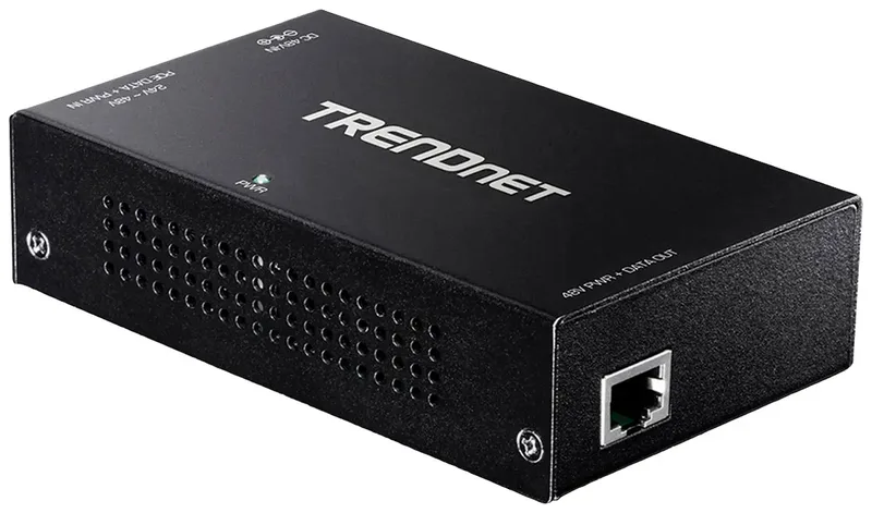 TPE-E110 TPE-E110 Netwerk switch 10 / 100 / 1000 MBit/s PoE-functie de TRENDnet en Noir – photo produit