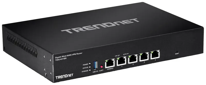 TWG-431BR Router 1 GBit/s fra TRENDnet – produktbillede