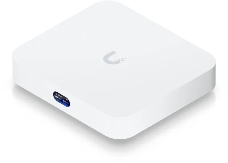 Cloud Gateway Ultra (UCG-Ultra) - Netwerk Gateway & Controller - 2.5GbE WAN - 4x Gigabit LAN van Ubiquiti in Wit – productfoto