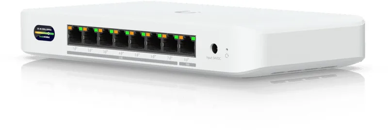 Device Bridge Switch - wireless switch - WiFi 7 - 35w PoE+ från Ubiquiti i Vit – produktbild