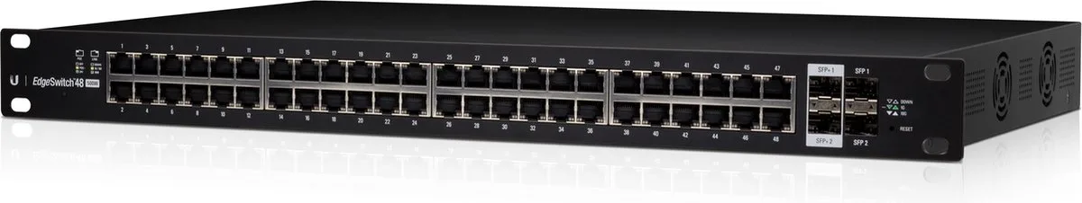EdgeSwitch ES-48-500W - Managed L2/L3 PoE Switch by Ubiquiti in Black – product photo