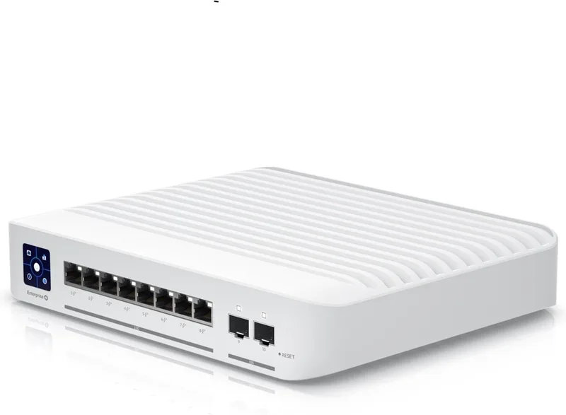 Enterprise - Managed netwerkswitch - 8 poorten by Ubiquiti in White – product photo