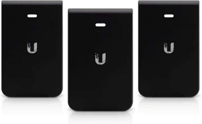In-Wall HD cover - Afdekkap - 3-pack von Ubiquiti in Schwarz – Produktfoto