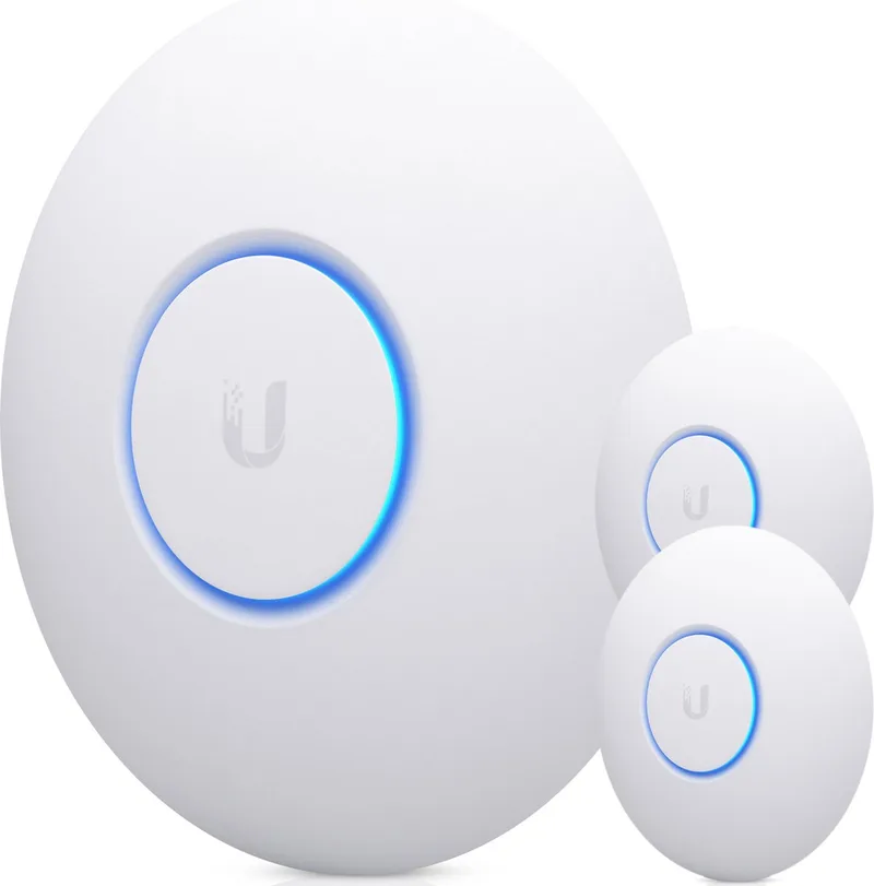 nanoHD - Network Accesspoint - WiFi Versterker - WiFi 5 - 3-Pack by Ubiquiti in White – product photo