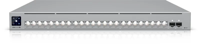 Netwerkswitch - 26-poorts - 10G - PoE 720W de Ubiquiti en Gris – photo produit
