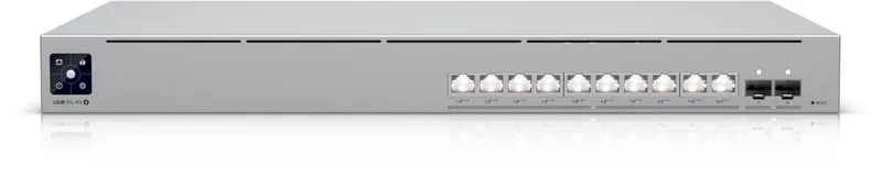 Pro XG 10 PoE - 10-poorts 10GbE, Layer 3, PoE+++ switch från Ubiquiti i Silver – produktbild