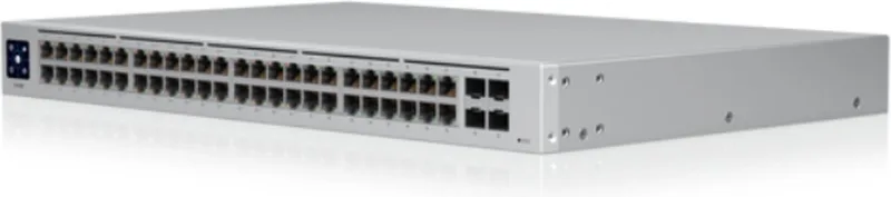 Switch Gen 2 - 48 poort - 210W PoE fra Ubiquiti i Grå – produktbillede