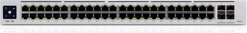 Switch PRO Gen 2 - Netwerkswitch - Managed - 48 poorten - Power over Ethernet (POE) - Wit van Ubiquiti in Grijs – productfoto