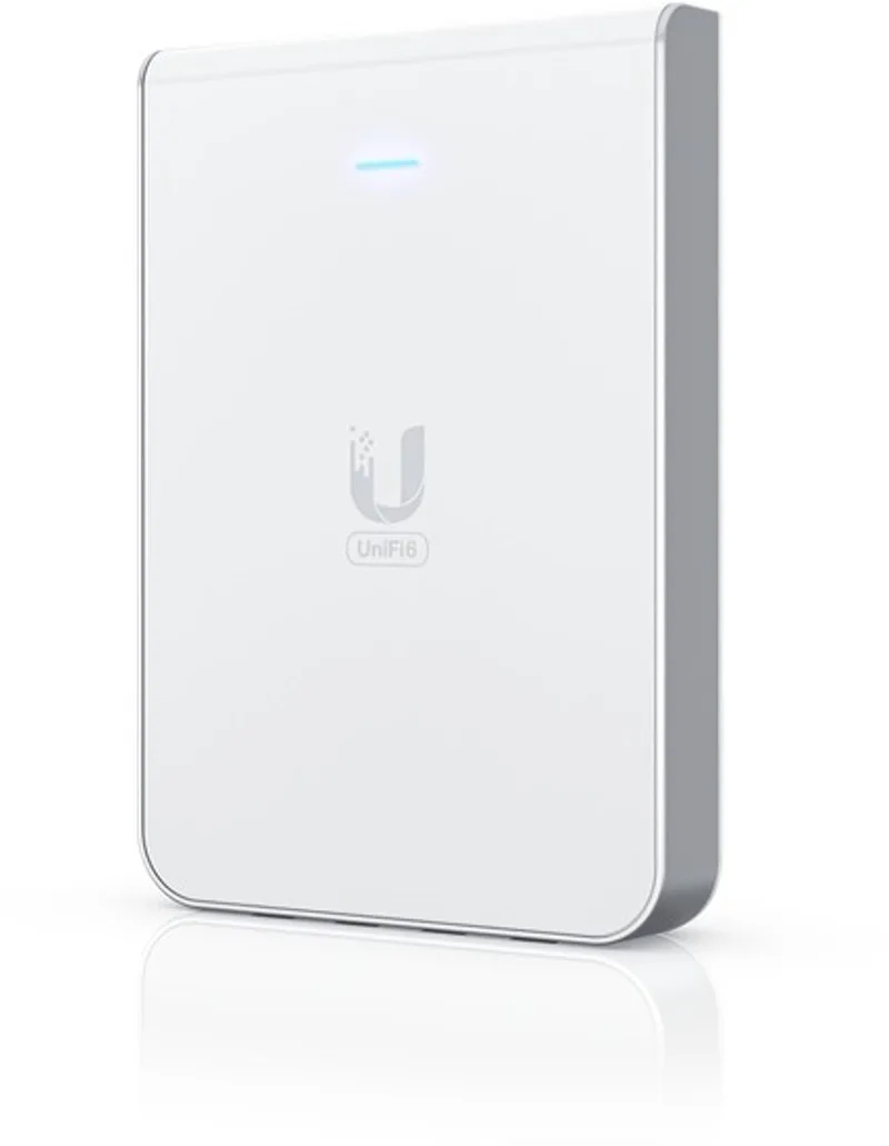 U6 In Wall - Access Point - Dual-Band de Ubiquiti en Blanc – photo produit