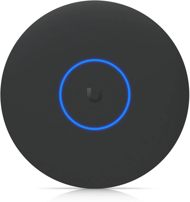 U7 PRO XG B - WiFi 7 Access Point - 5800 Mbit/s Tri-Band - 10G Ethernet - PoE plafond- en wandmontage by Ubiquiti in Black – product photo