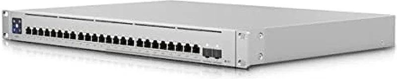 USW Enterprise - Netwerkswitch - 24 poorten - PoE+ de Ubiquiti en Argent – photo produit