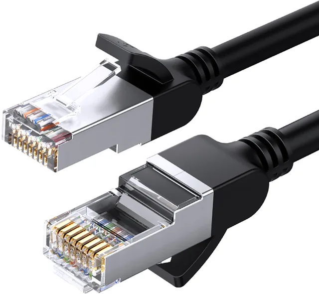 Internetkabel - Ethernet kabel - Cat6 - Tot 1000 Mbps - 0,5 Meter - Ronde kabel