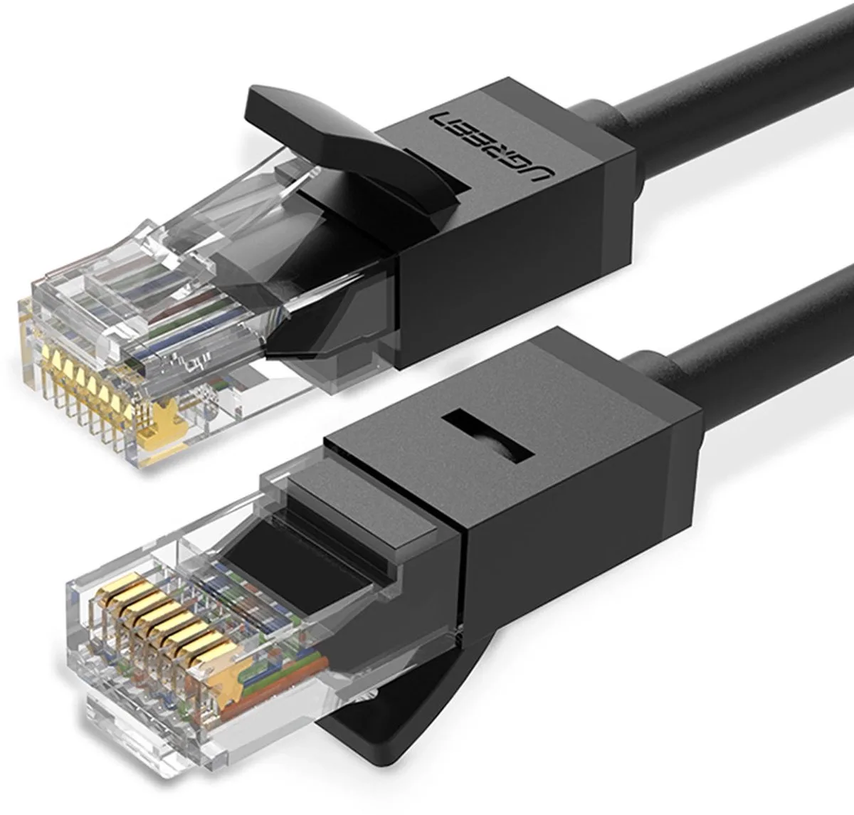 Internetkabel - Ethernet kabel - Cat6 - Tot 1000 Mbps - 15 Meter van UGREEN in Grijs – productfoto